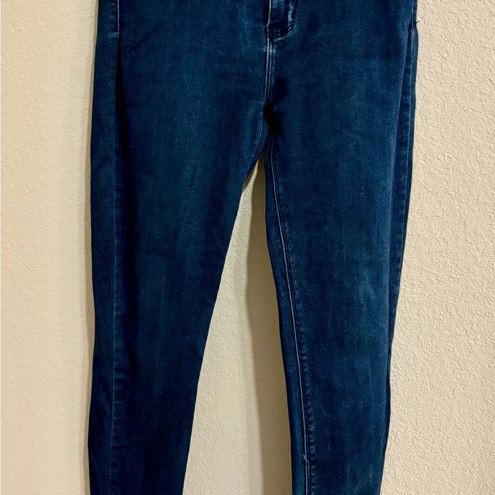 Just Black Blue Medium Wash Denim Skinny Jeans Women's Size 28 MADE IN USA